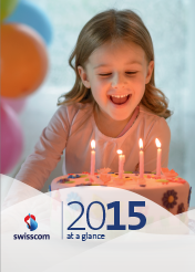 "Swisscom at a glance 2015"