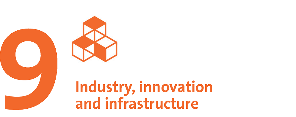 SDG 9: Industry, innovation and in­fra­struc­ture.